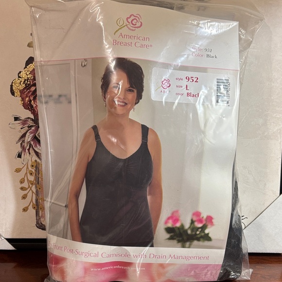 American Breast Care Other - Black Post-Surgical Mastectomy Camisole NIP!